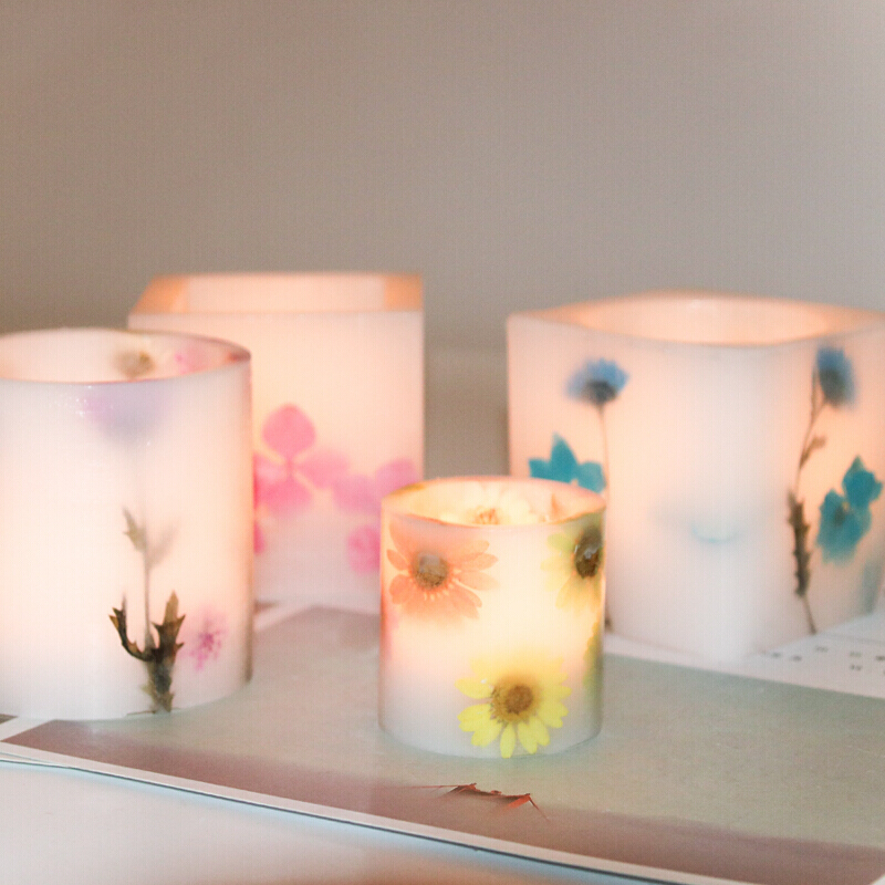 Candle Holder Set - Windproof Waxถ้วยอะคริลิคแม่พิมพ์Hollow Tealightผู้ถือเทียนหอมแม่พิมพ์,เทียนDIYอุปกรณ์,Tealight Burning Waxถ้วย