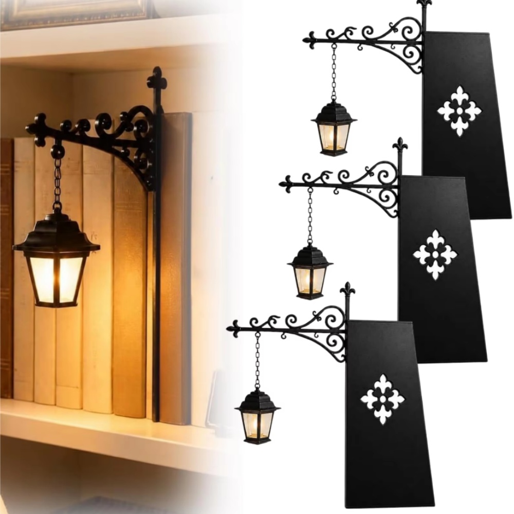 Lighting Decor - โคมไฟห้องสมุด โคมไฟตกแต่งชั้นวางหนังสือ โคมไฟห้องสมุดย้อนยุค โคมไฟชั้นวางหนังสือ ไฟ LED