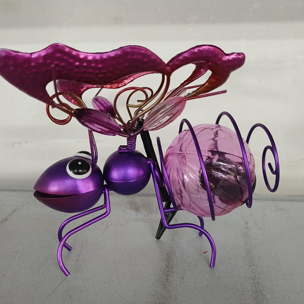 Lighting Bug Decor - พลังงานแสงอาทิตย์แขวน Bug Light แมลงบิน Fairy โคมไฟสวน