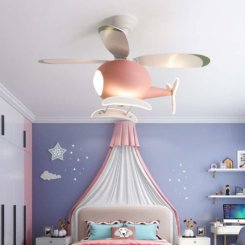 Lighting Decor In Room - โคมไฟเพดาน LED ลายการ์ตูนเครื่องบิน ดีไซน์ทันสมัย เรียบง่าย เหมาะสำหรับห้องเด็ก