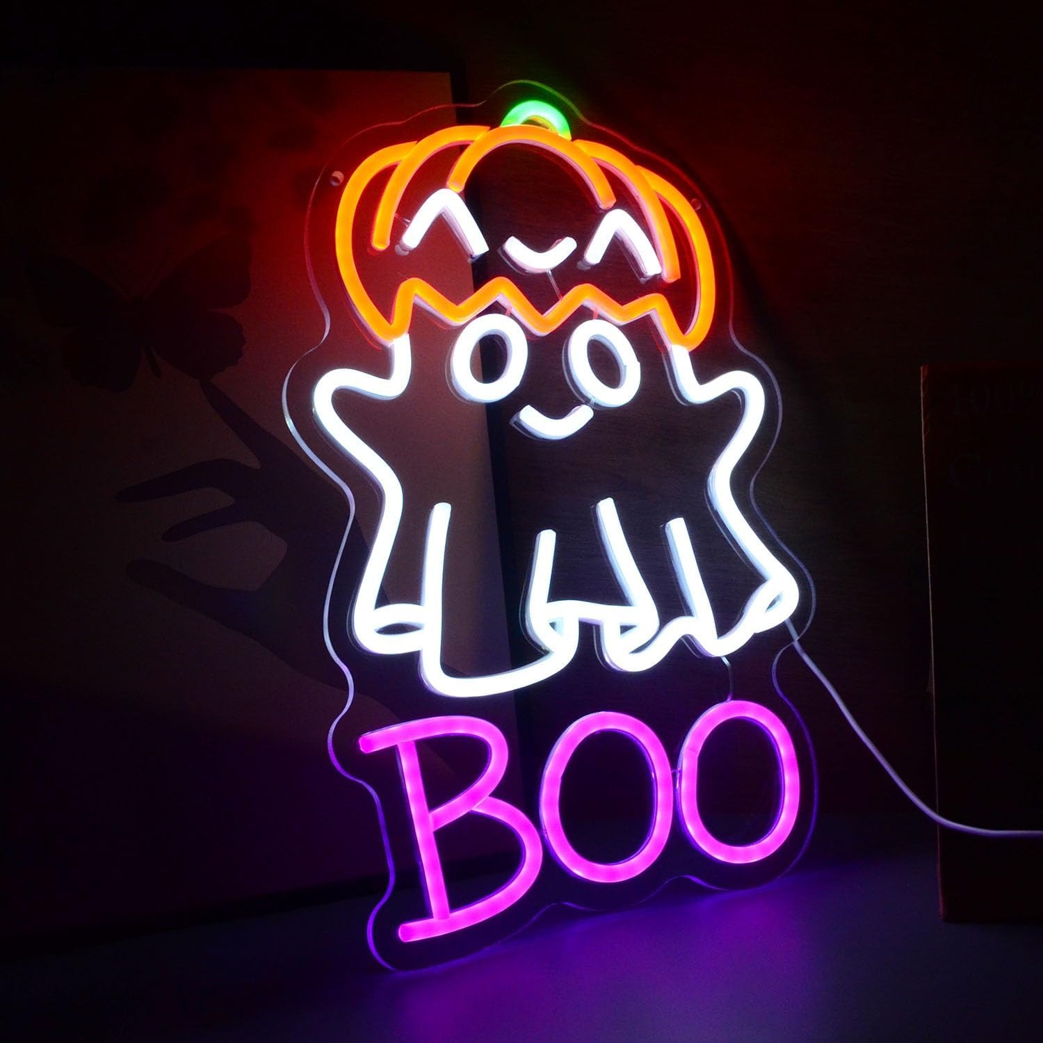 หมวกฟักทองผีน้อยน่ารัก ป้ายไฟน - Home Decor Lighting Tricks บทวิจารณ์และราคา