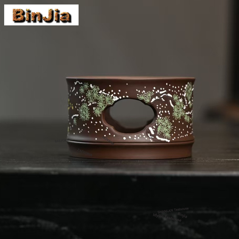 เตาอุ่นชาแบบใช้เทียน  ทำจากดิน - Candle Holder Set บทวิจารณ์และราคา