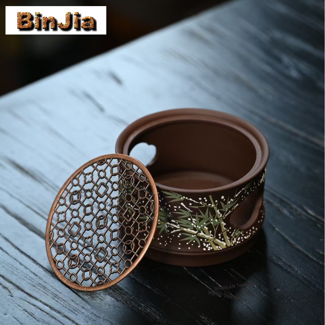 เตาอุ่นชาแบบใช้เทียน  ทำจากดิน - Candle Holder Set บทวิจารณ์และราคา