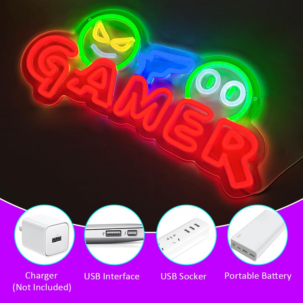 ไฟนีออน LED สำหรับเกมเมอร์ ตกแ - Lighting Decor For Wedding บทวิจารณ์และราคา