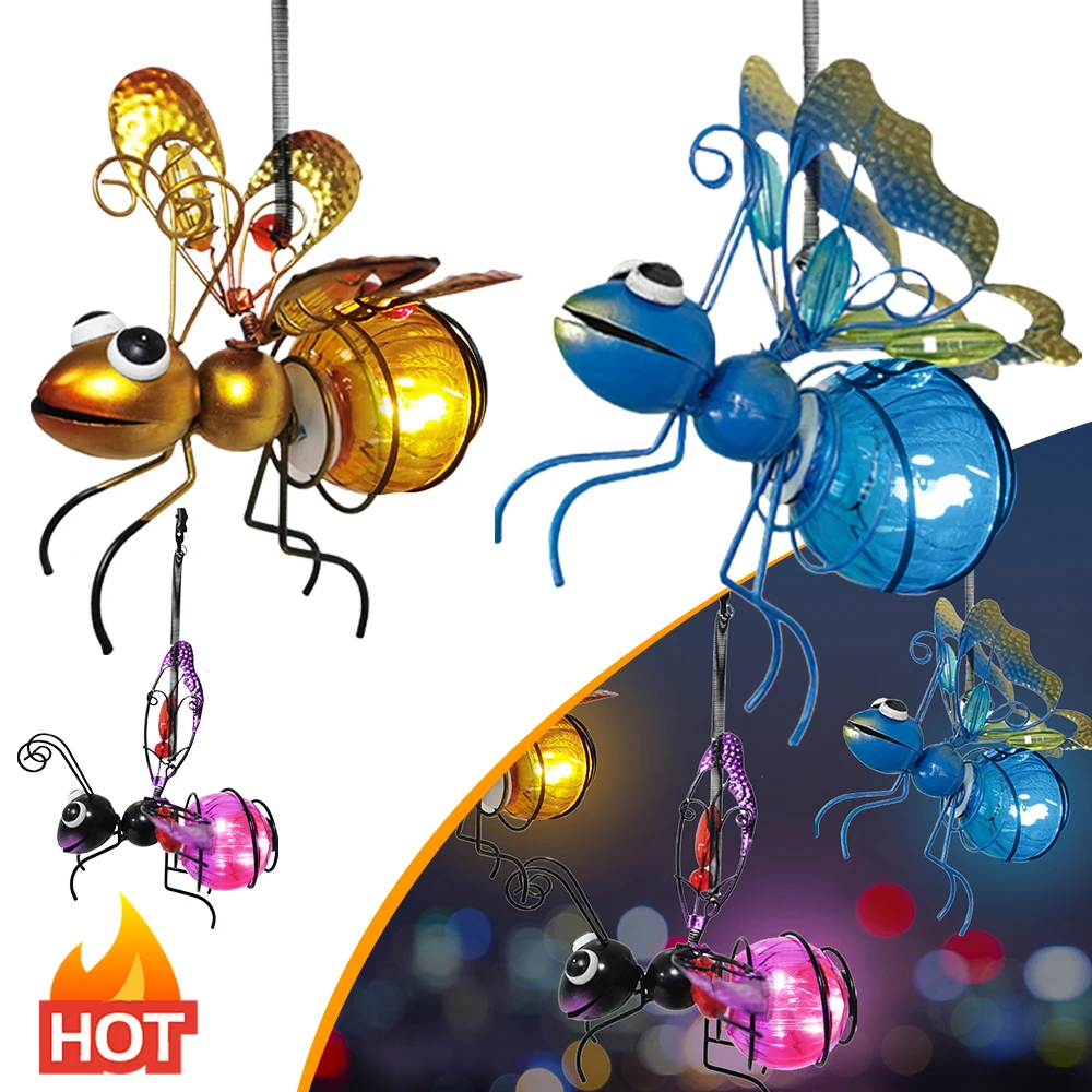 ไฟห้อยพลังงานแสงอาทิตย์ทำจากโล - Lighting Bug Decor บทวิจารณ์และราคา