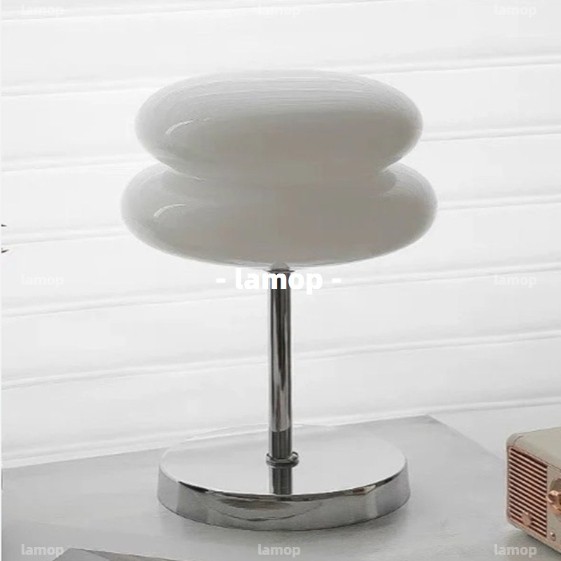 โคมไฟตั้งโต๊ะทรงกลมสีครีม Bauh - Lighting Decor In Room บทวิจารณ์และราคา