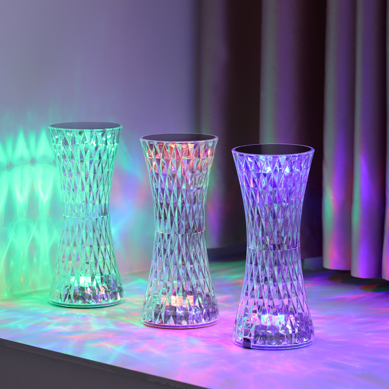 โคมไฟตั้งโต๊ะคริสตัลอะคริลิคตก - Lighting Decor In Room บทวิจารณ์และราคา