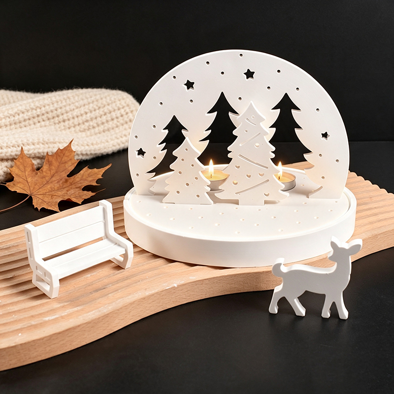 แม่พิมพ์ซิลิโคนสำหรับทำเชิงเที - Candle Holder Set บทวิจารณ์และราคา