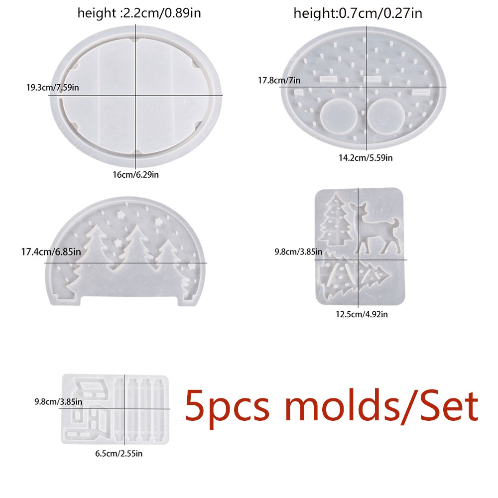 แม่พิมพ์ซิลิโคนสำหรับทำเชิงเที - Candle Holder Set บทวิจารณ์และราคา