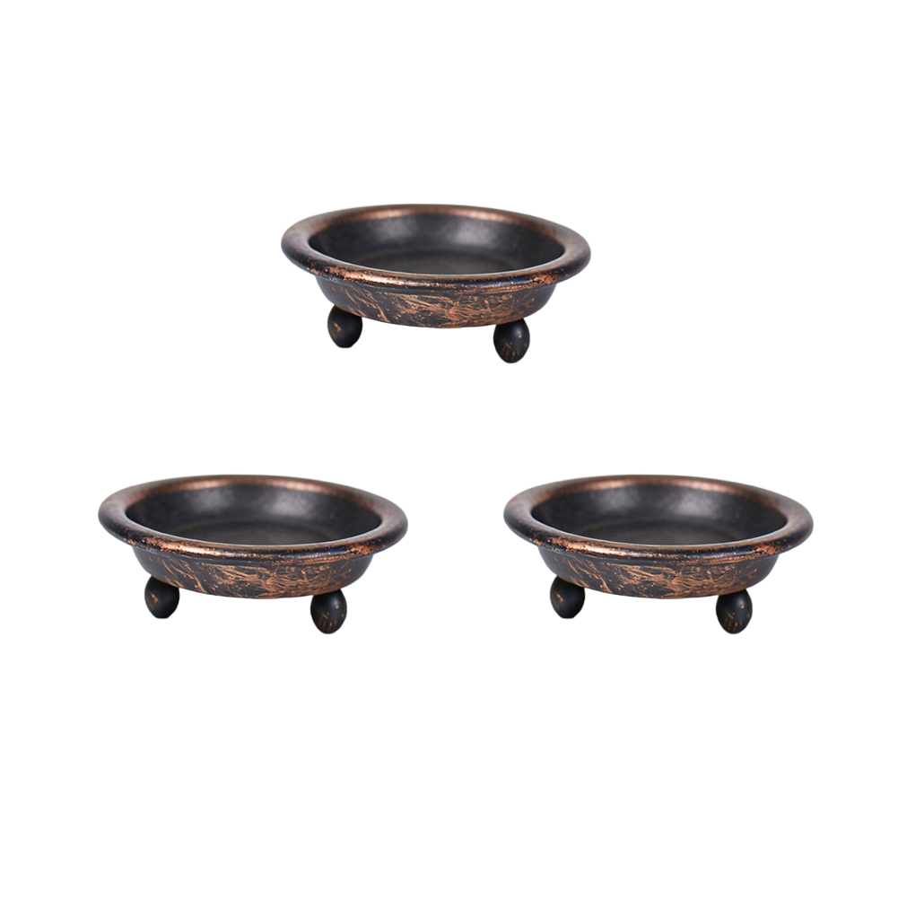 ชุดถาดเทียนทรงกลมสีดำทองสุดหรู - Candle Holder Set บทวิจารณ์และราคา