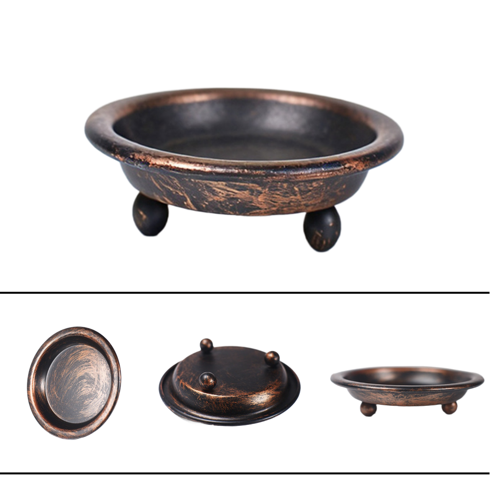 ชุดถาดเทียนทรงกลมสีดำทองสุดหรู - Candle Holder Set บทวิจารณ์และราคา