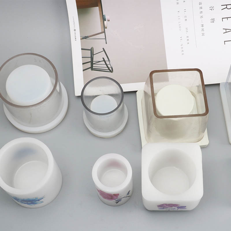 Windproof Waxถ้วยอะคริลิคแม่พิ - Candle Holder Set บทวิจารณ์และราคา
