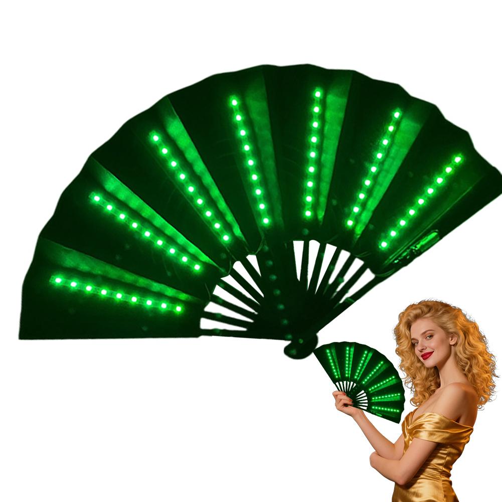 พัดพับเรืองแสงสำหรับเต้นไลน์แด - Decor Lighting Fans บทวิจารณ์และราคา