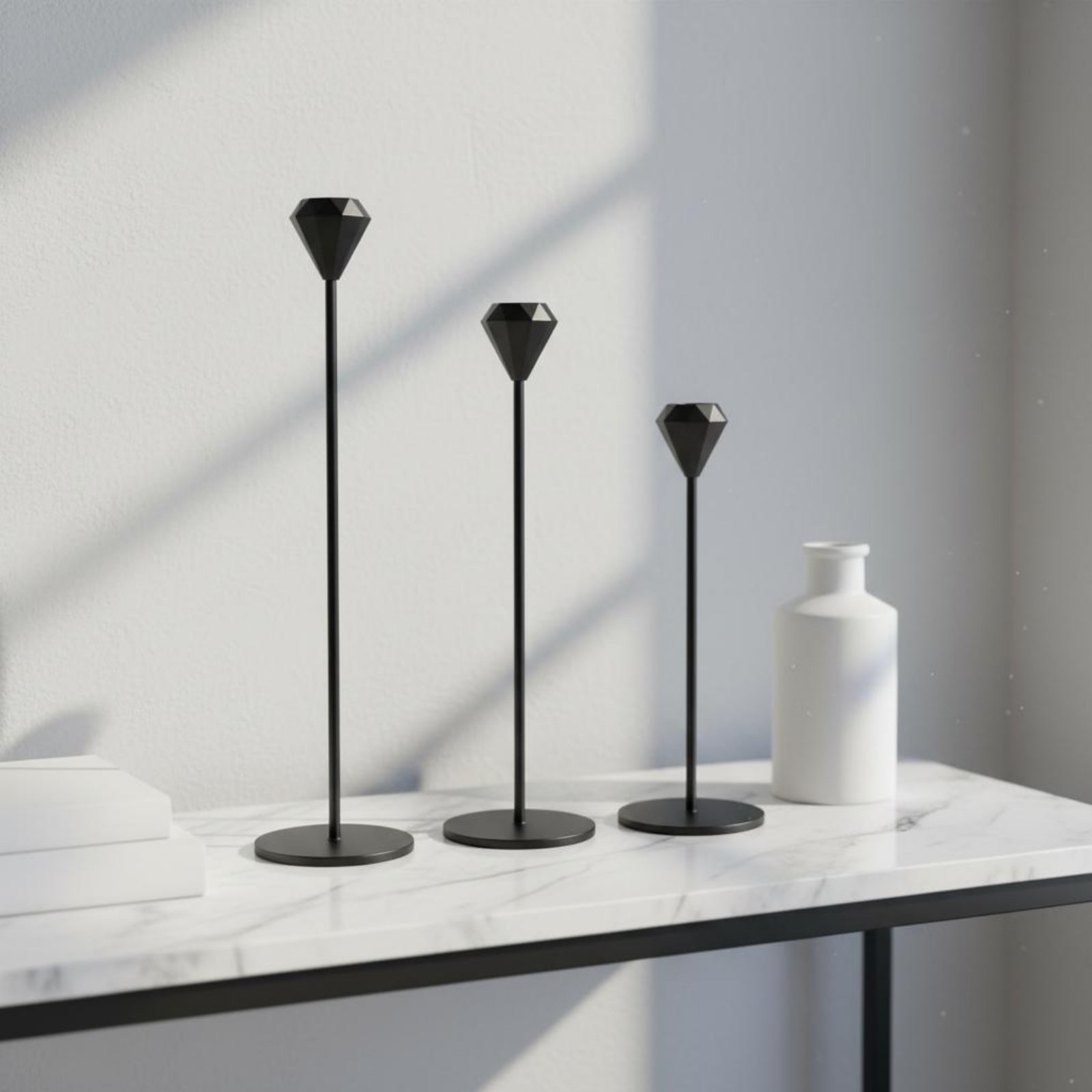 ชุดเชิงเทียนคริสตัล 3 ชิ้น ดีไ - Candle Holder Set บทวิจารณ์และราคา
