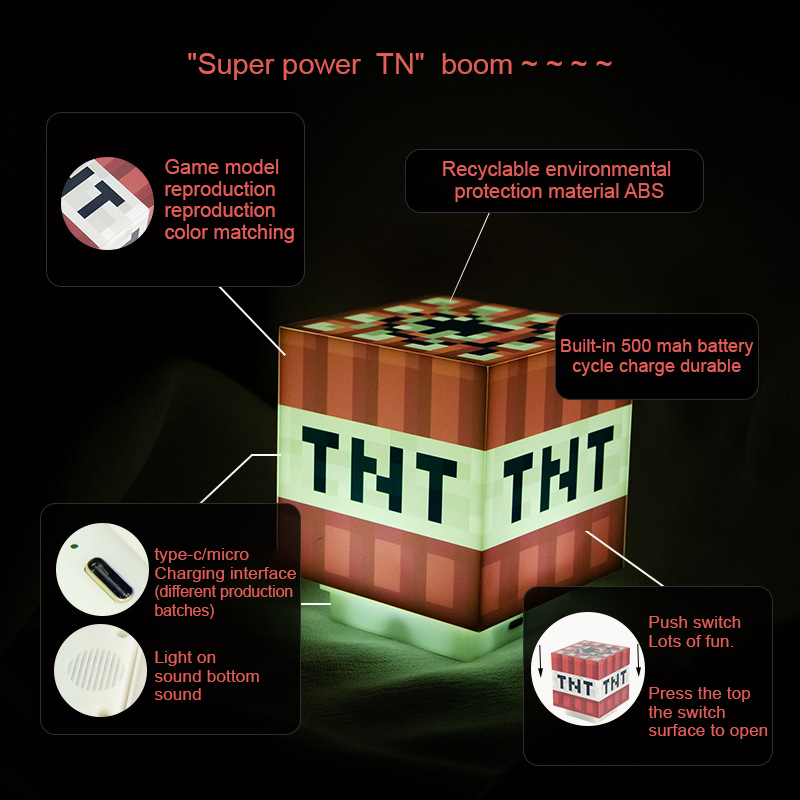 ไฟ LED TNT พร้อมเสียงเกมอย่างเ - Lighting World Decor บทวิจารณ์และราคา