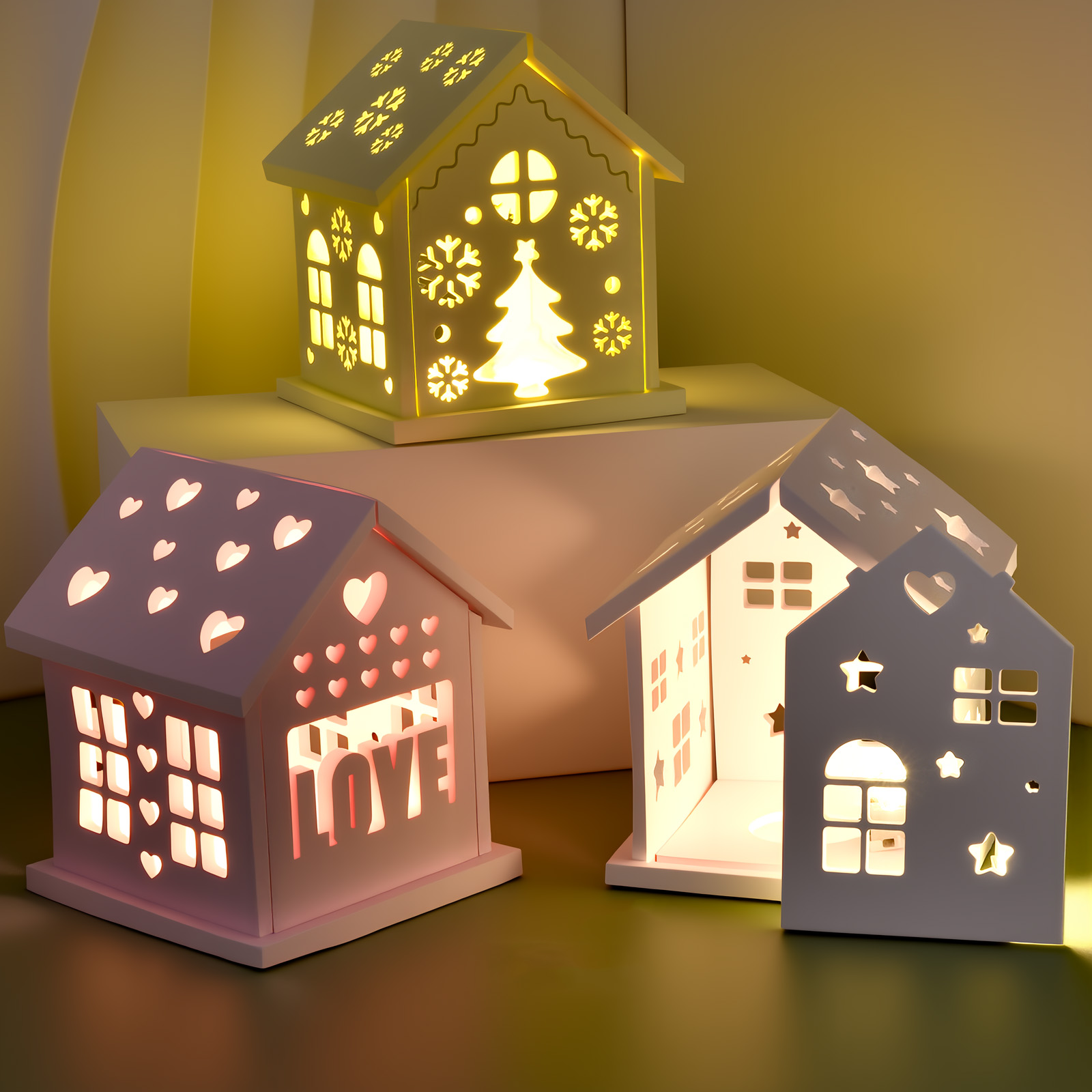 3D House แม่พิมพ์ซิลิโคน DIY C - Candle Holder Set บทวิจารณ์และราคา