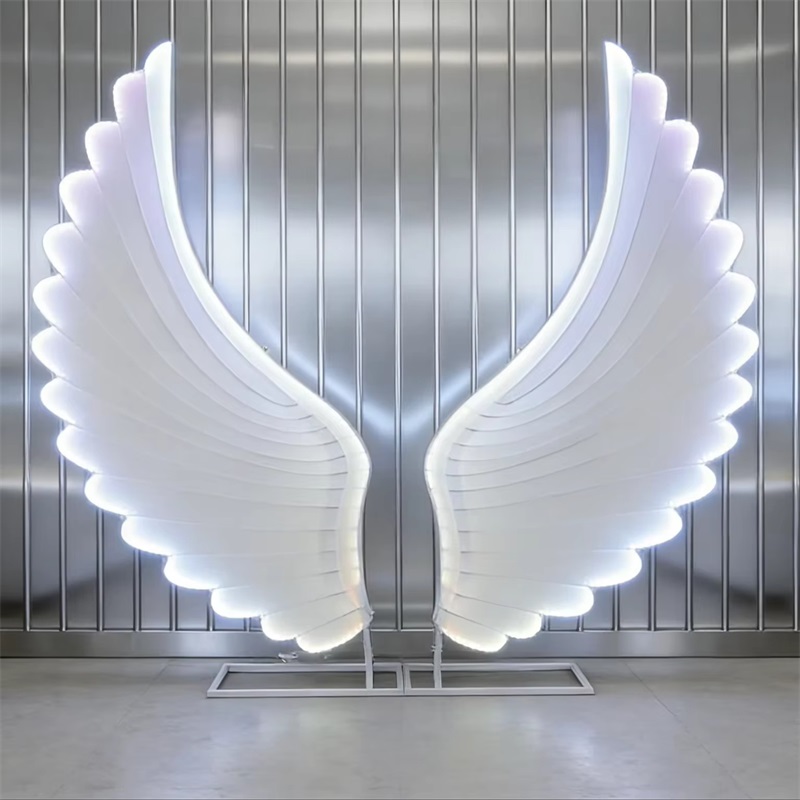 ปีกนางฟ้าเรืองแสง ไฟ LED สีสัน - Lighting Decor For Wedding บทวิจารณ์และราคา