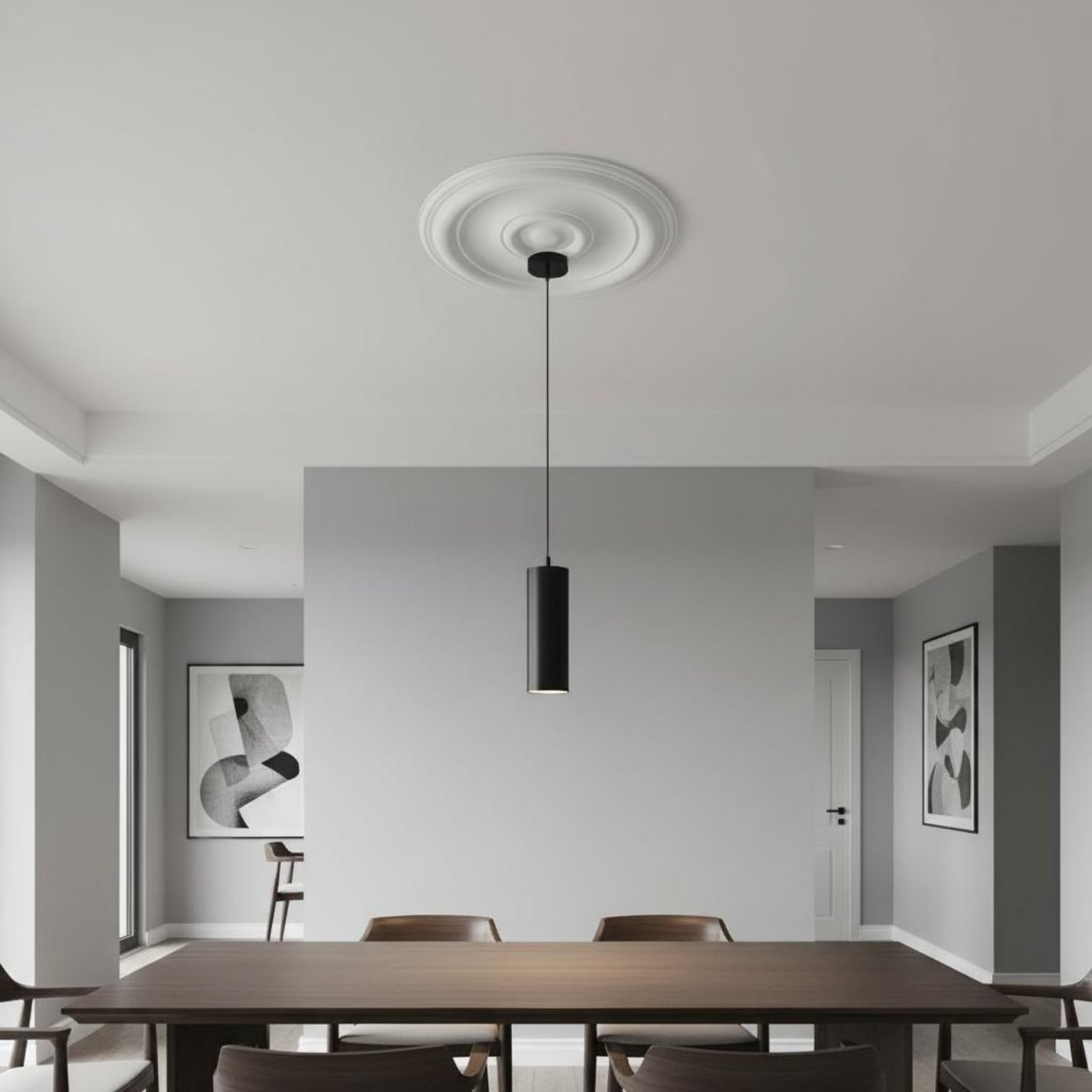 แผ่นปิดฝ้าเพดานทรงกลม ดีไซน์ยุ - Lighting Decor บทวิจารณ์และราคา