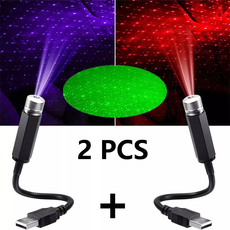 ไฟโปรเจคเตอร์ดาว LED สำหรับรถย - Star Projector Night บทวิจารณ์และราคา