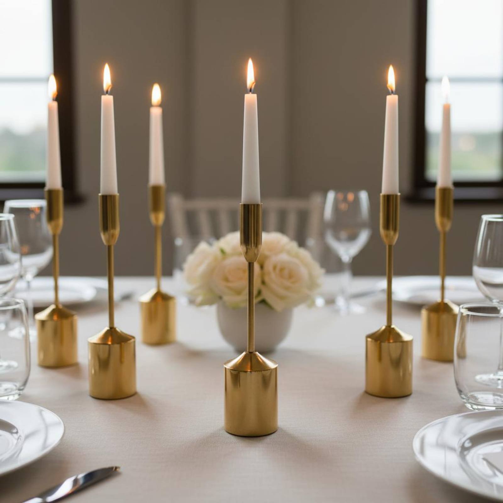 ชุดเชิงเทียนโลหะ 6 ชิ้น ดีไซน์ - Candle Holder Set บทวิจารณ์และราคา