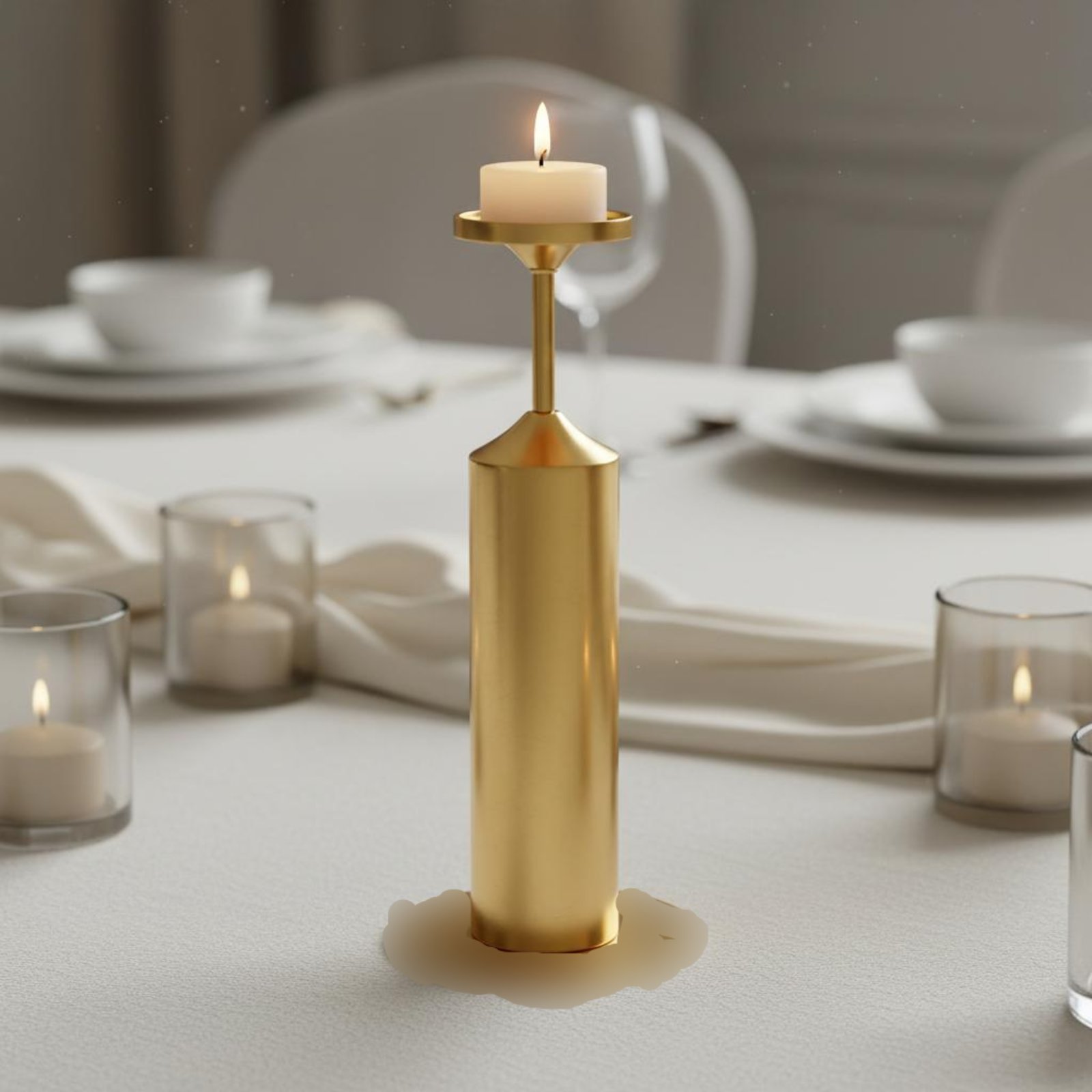 ชุดเชิงเทียนโลหะ 6 ชิ้น ดีไซน์ - Candle Holder Set บทวิจารณ์และราคา