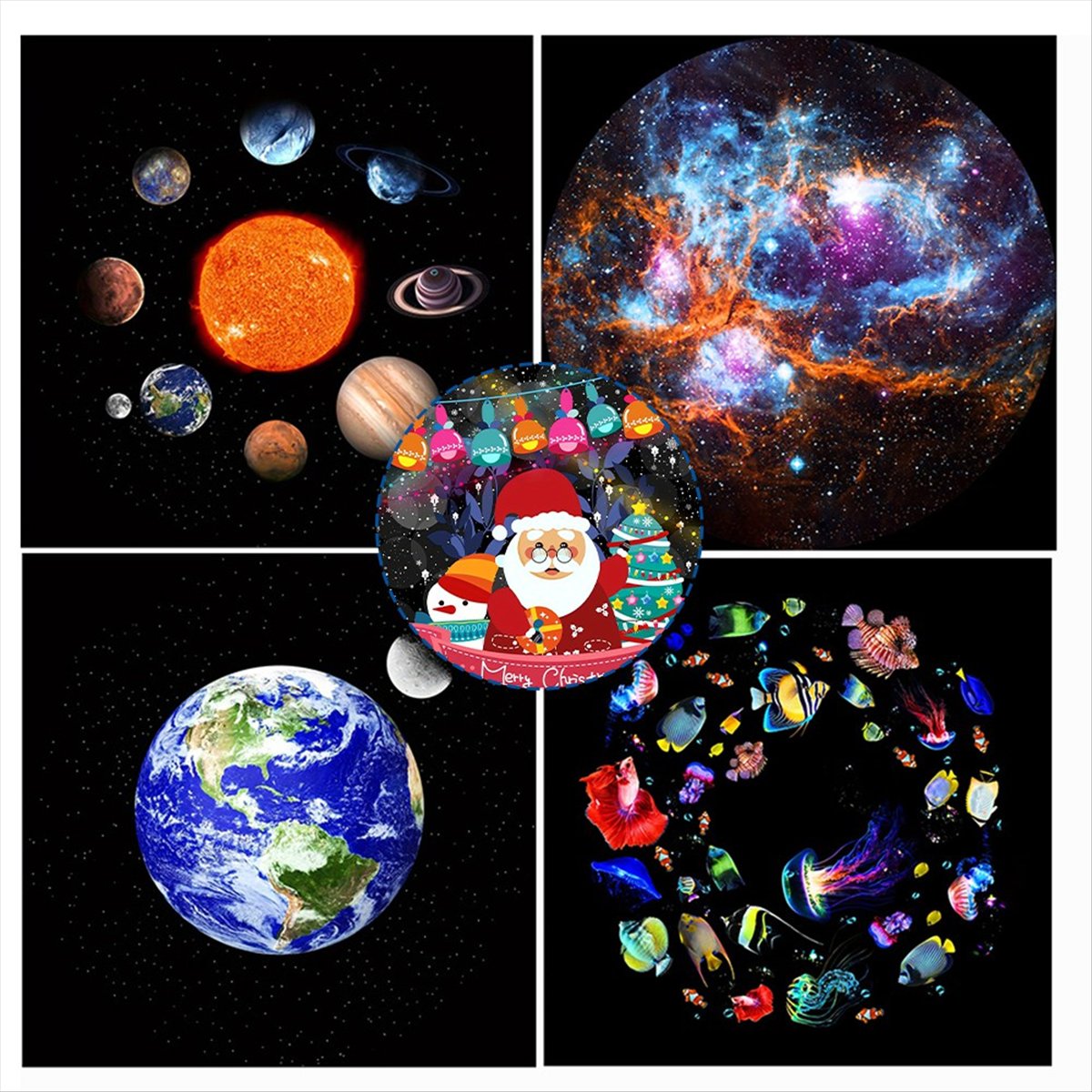 เครื่องฉายดาวกาแล็กซี่พร้อมไฟก - Star Projector Night บทวิจารณ์และราคา
