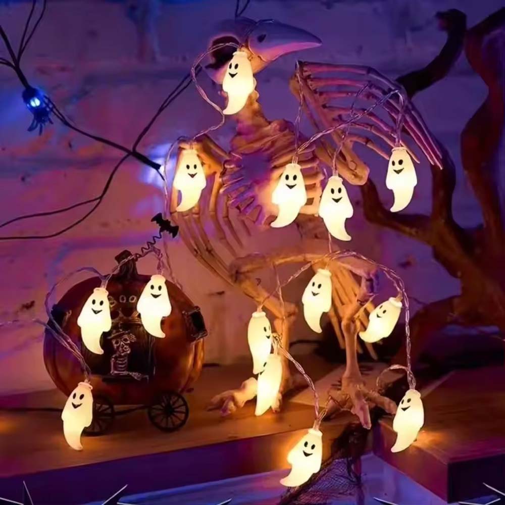 ไฟประดับรูปฟักทอง ค้างคาว แมงม - Home Decor Lighting Tricks บทวิจารณ์และราคา