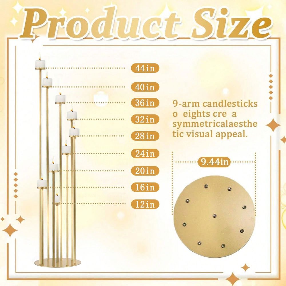 เชิงเทียน 9 แขน 2 ชิ้น, ชุดเชิ - Candle Holder Set บทวิจารณ์และราคา