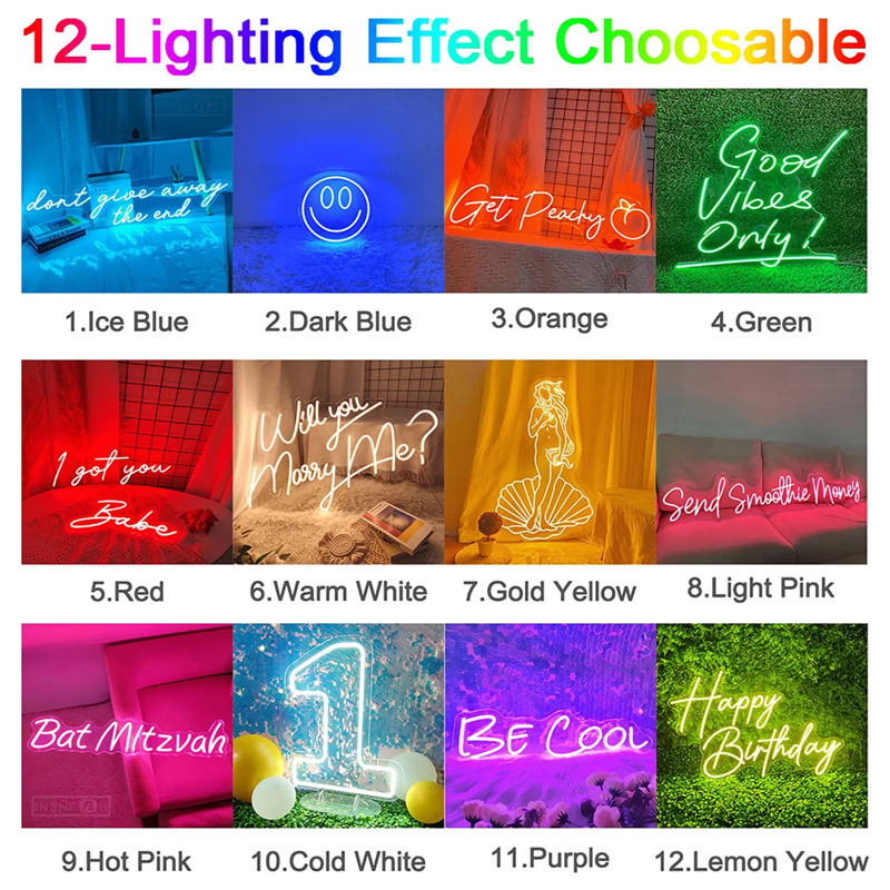 ป้ายไฟนีออน LED แบบกำหนดเอง ไฟ - Lighting Decor For Wedding บทวิจารณ์และราคา