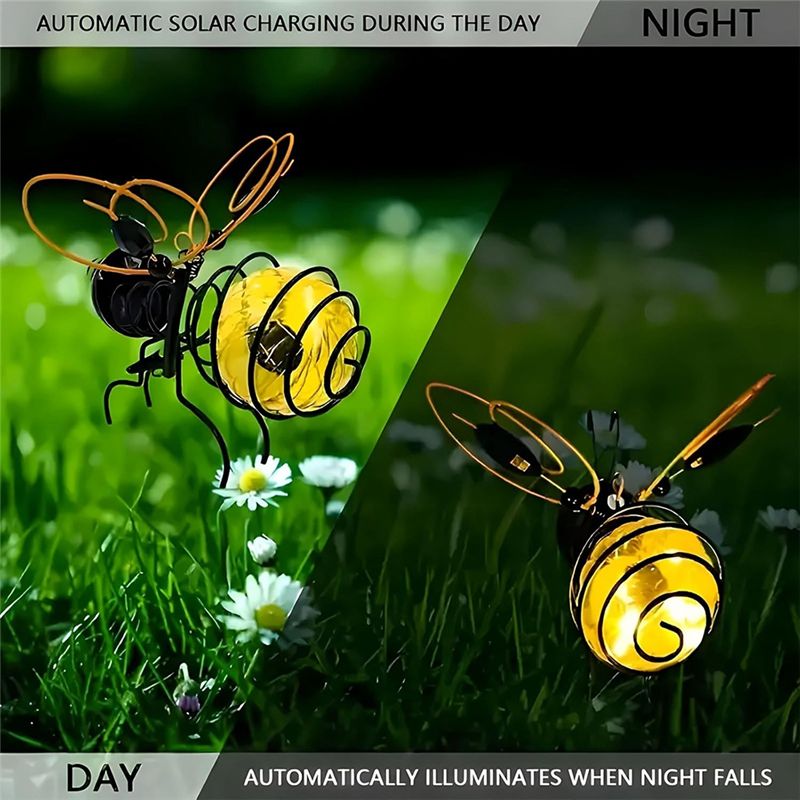 AS94-ไฟจำลองผึ้งพลังงานแสงอาทิ - Lighting Bug Decor บทวิจารณ์และราคา