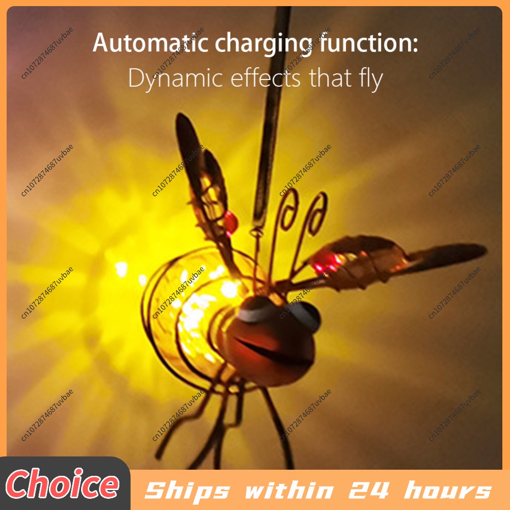 โคมไฟแมลงพลังงานแสงอาทิตย์ โคม - Lighting Bug Decor บทวิจารณ์และราคา