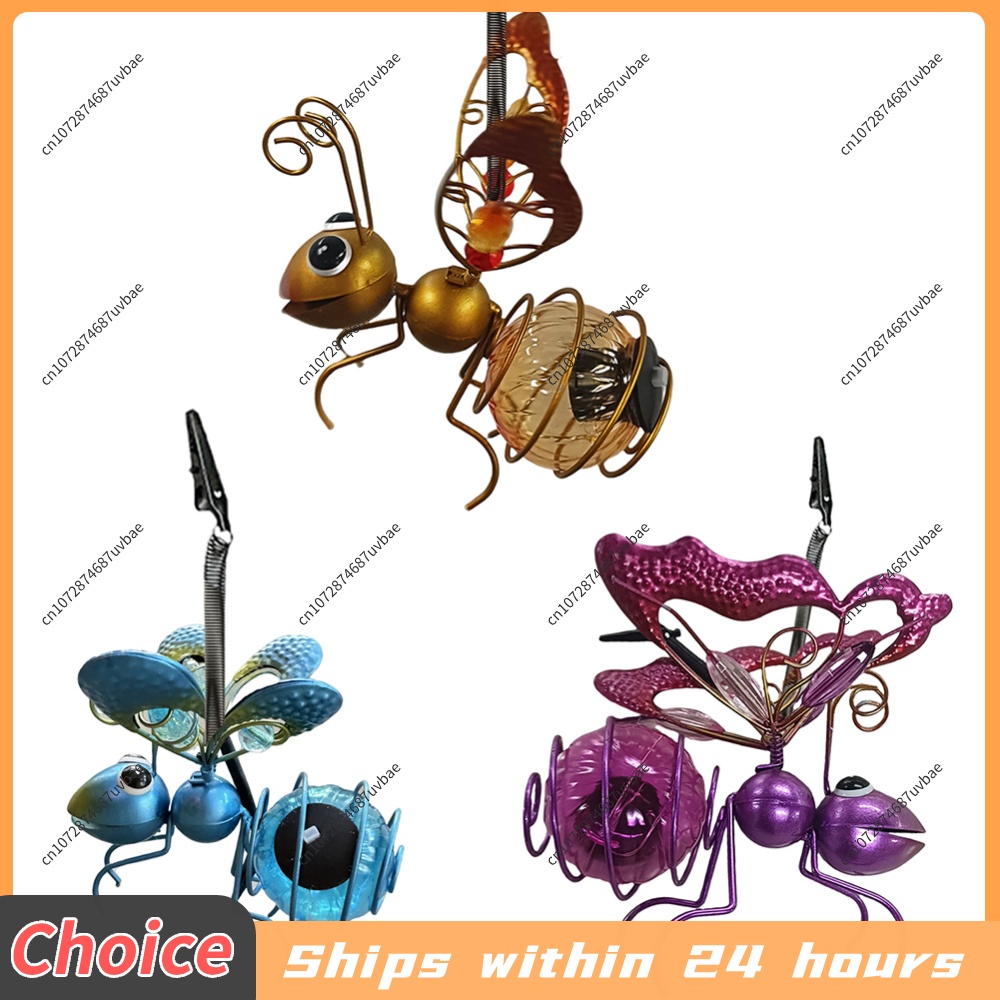 โคมไฟแมลงพลังงานแสงอาทิตย์ โคม - Lighting Bug Decor บทวิจารณ์และราคา