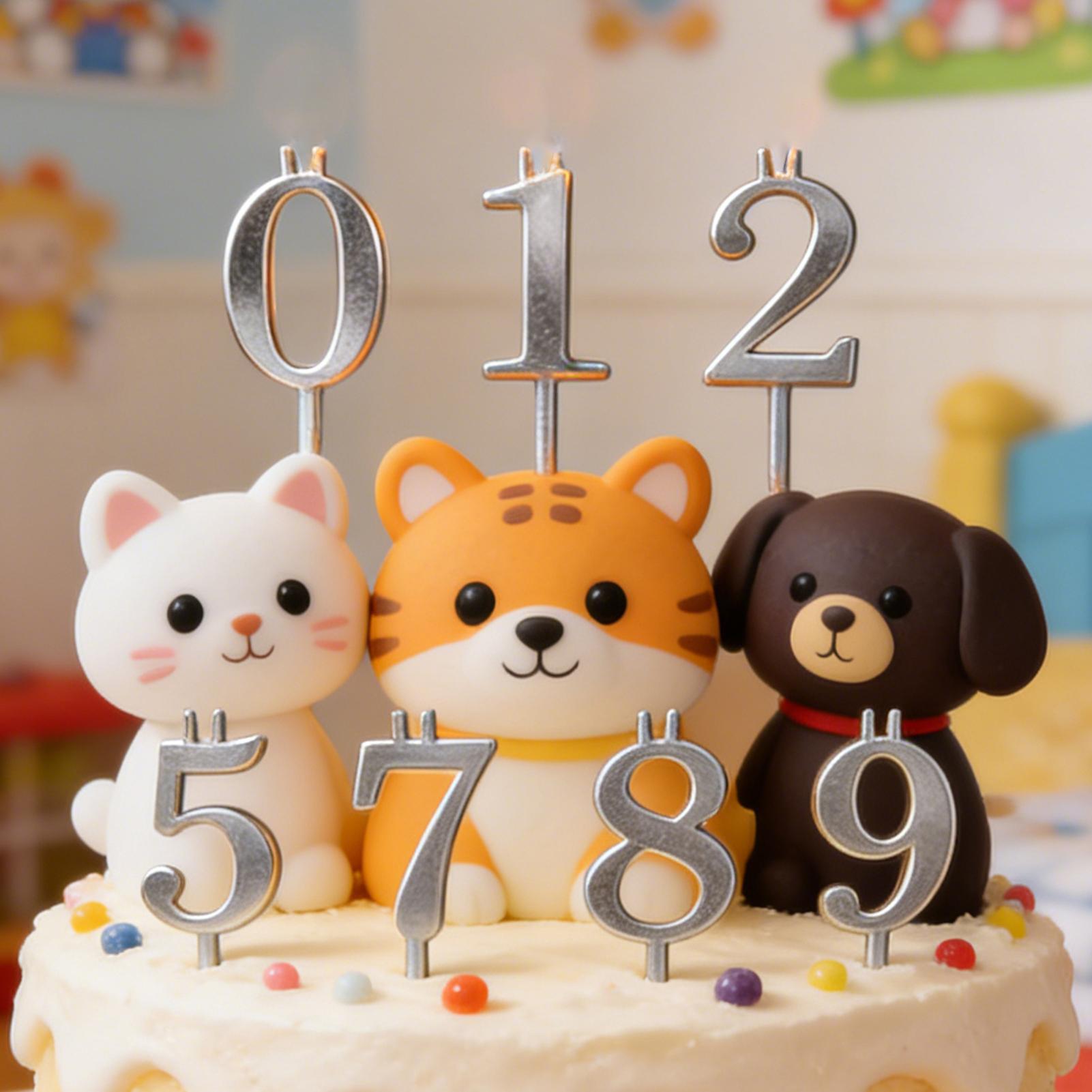 ชุดที่วางเทียนรูปตัวเลข 0-9 จำ - Candle Holder Set บทวิจารณ์และราคา